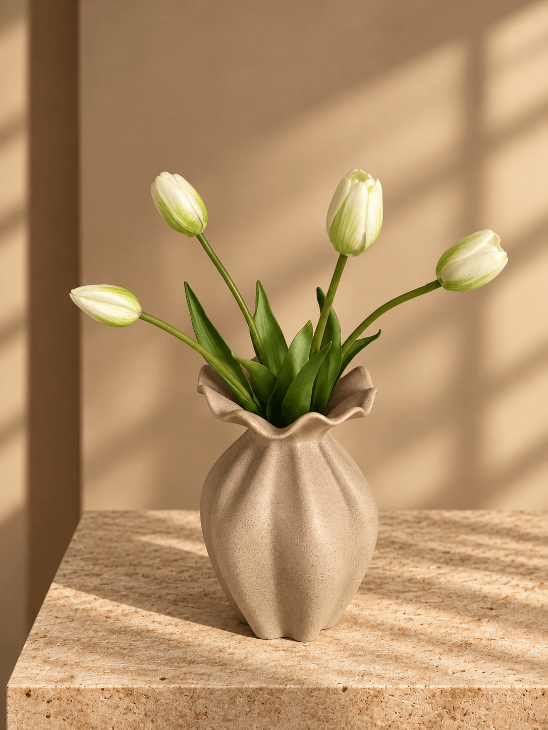 Lille Tulipanbuket – Hvid