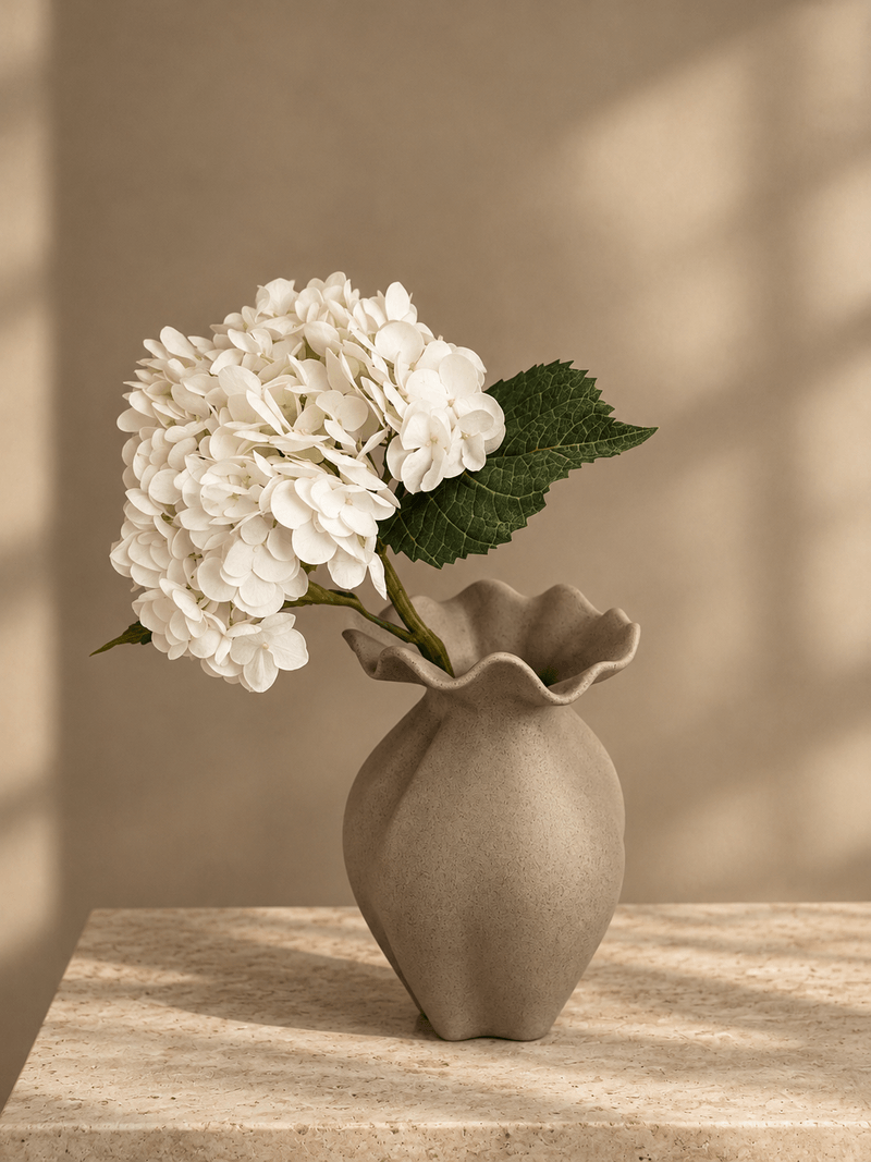 Hvid Hortensia