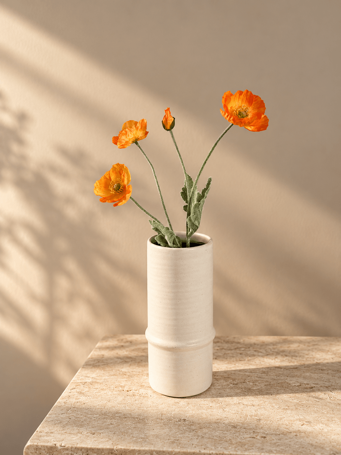 Orange Valmue Blomst